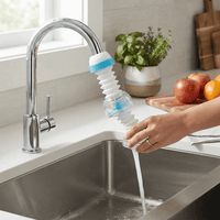 360° Adjustable Splash-Proof Faucet Extender & Water Filter | Kitchen Sink Tap