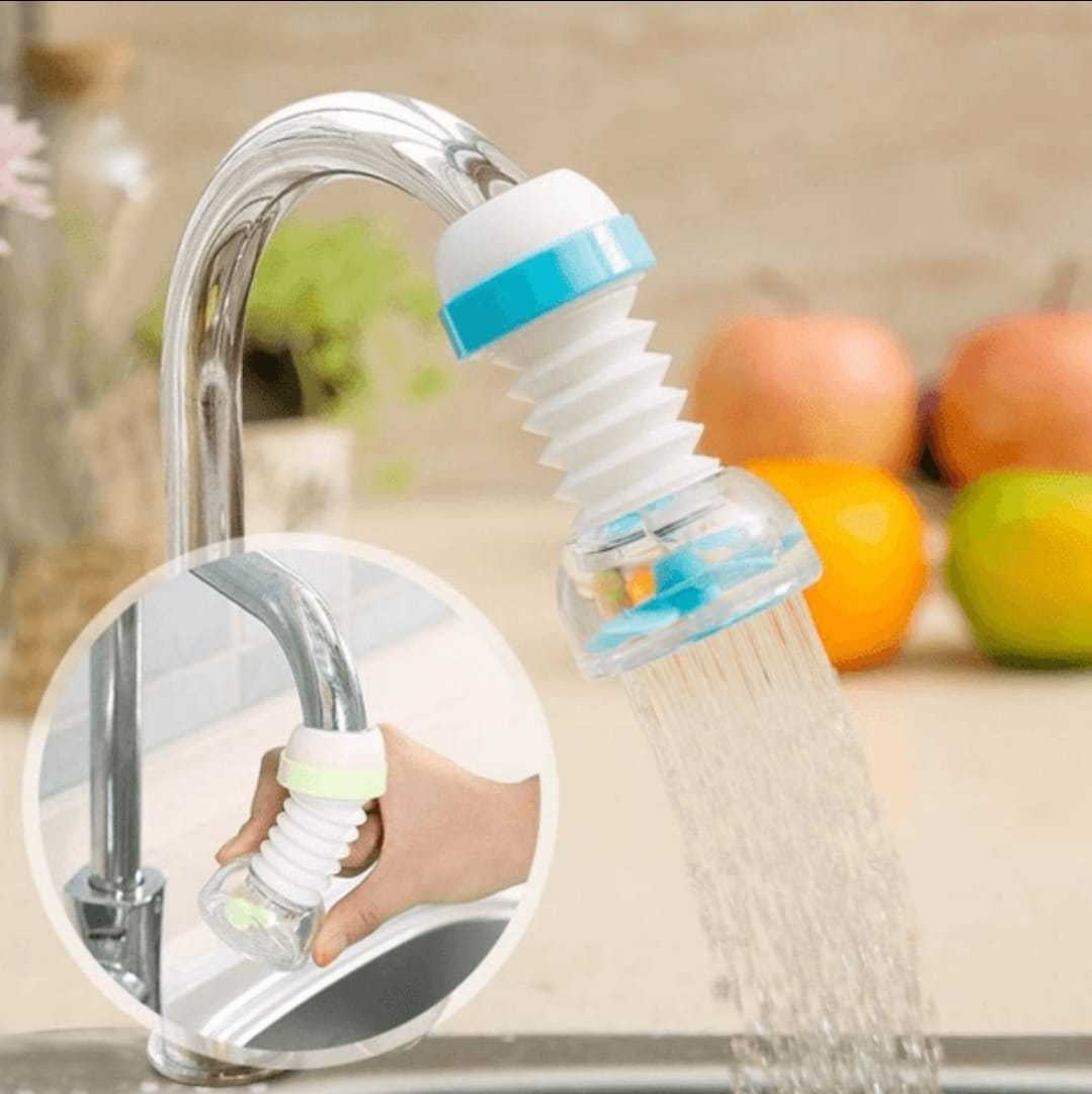 360° Adjustable Splash-Proof Faucet Extender & Water Filter | Kitchen Sink Tap