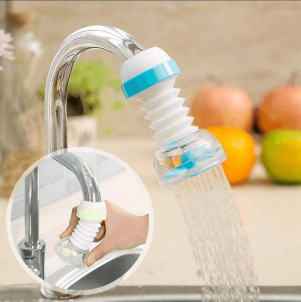 360° Adjustable Splash-Proof Faucet Extender & Water Filter | Kitchen Sink Tap