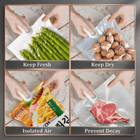 2-in-1 Mini Heat Sealer & Cutter – USB Rechargeable Food Bag Sealer