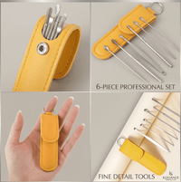 EarCare Pro Kit – 6 Pcs Ear Cleaning & Wax Removal Tool Set | Reusable Ear Care Tools