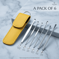 EarCare Pro Kit – 6 Pcs Ear Cleaning & Wax Removal Tool Set | Reusable Ear Care Tools