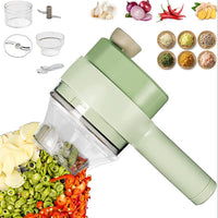 Electric Handheld Vegetable Cutter & Slicer | Multifunctional Food Chopper