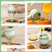 Electric Handheld Vegetable Cutter & Slicer | Multifunctional Food Chopper