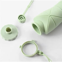 Silicone Folding Bottle 600ML | Foldable Travel Bottle | Collapsible Design