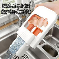 Foldable Mini Mop | Portable Wet & Dry Cleaning Mop | Self-Squeezing