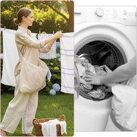 Laundry Bag Apron with Pocket | Durable Fabric Storage Organizer | 21×22cm