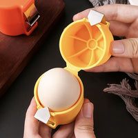 Stainless Steel Egg Shell Opener & Cutter | Portable Boiled Egg Topper Tool